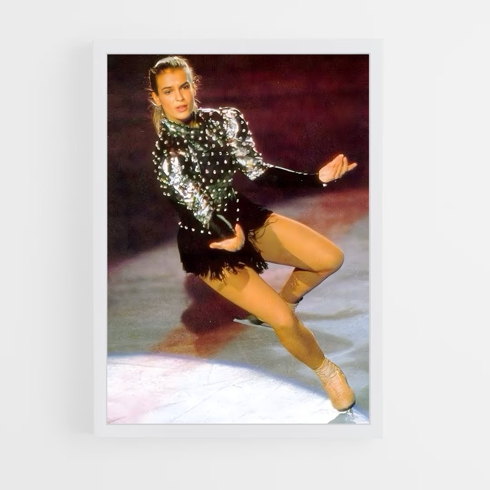 Poster Katarina witt pirouette – affiche Patinage artistique (vue 3)